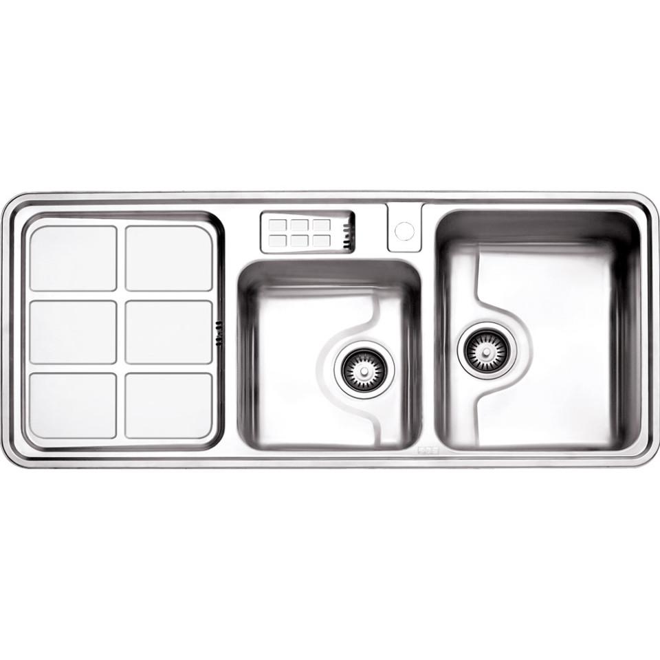 سینک استیل توکار استیل البرز مدل 815 با جامایع استیل