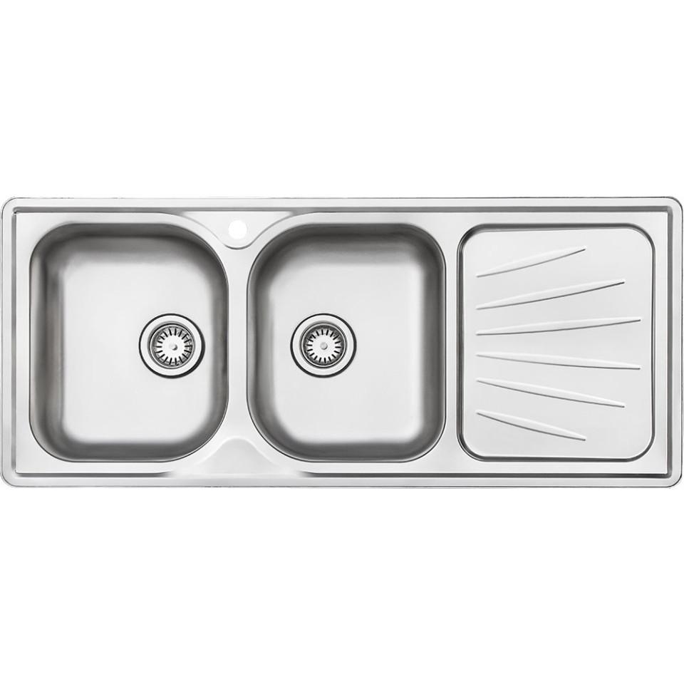 سینک استیل توکار استیل البرز مدل 214