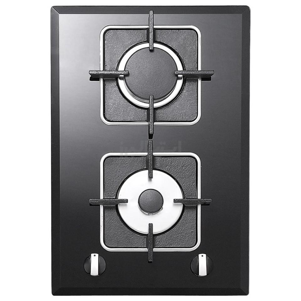 اجاق گاز شیشه ای رومیزی استیل البرز مدل G-2303