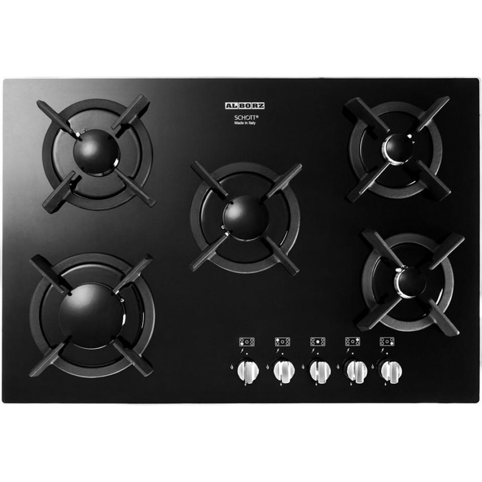 اجاق گاز شیشه ای رومیزی استیل البرز مدل G-5703