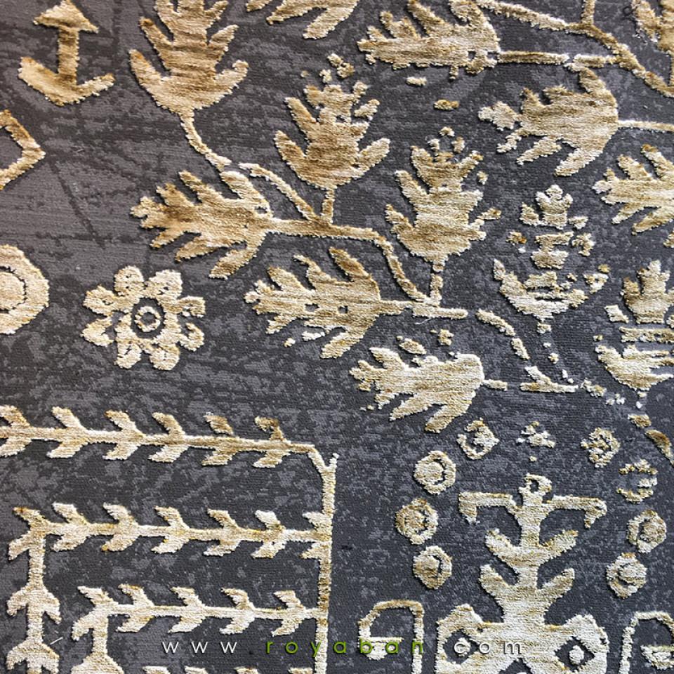 فرش روستیک طلایی