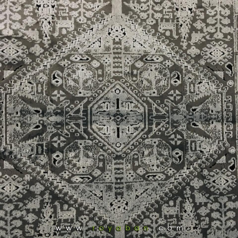 فرش وینتیج مشکی توسی