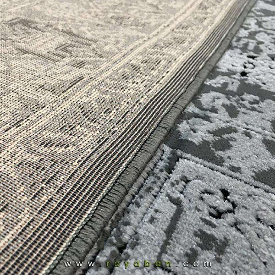 فرش وینتیج مشکی توسی