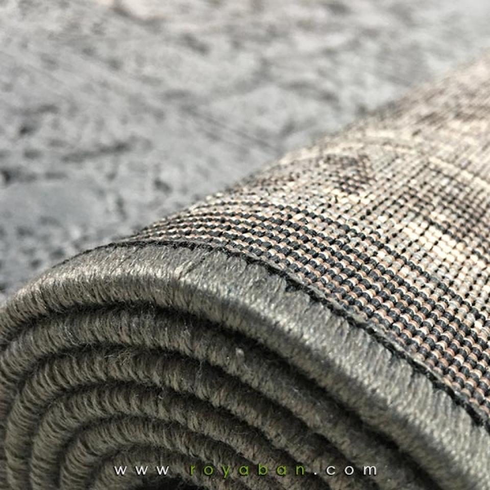 فرش وینتیج مشکی توسی