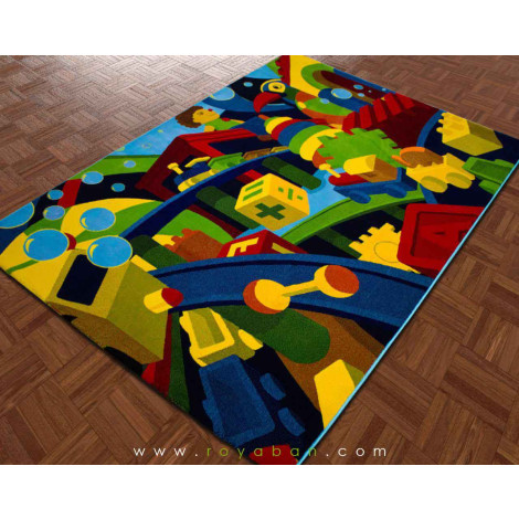 فرش سه بعدی 6 متری مدل لگو