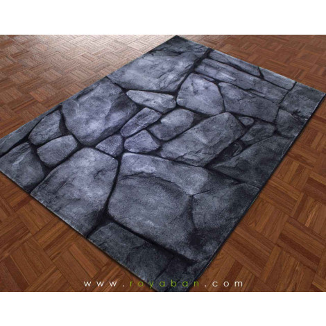 فرش سه بعدی 1.5 متری ساوین مدل صخره