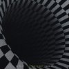 فرش سه بعدی 1.5 متری ساوین مدل سیاهچاله