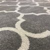 فرش طرح مراکشی رنگ توسی